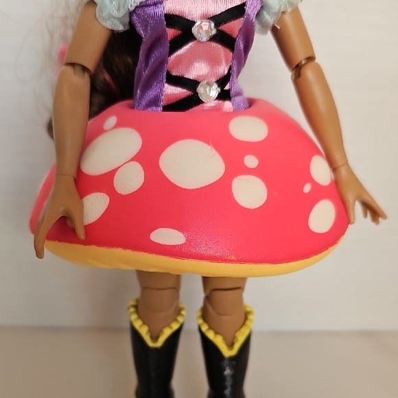 Fidgie Friends Fairy Garden Doll with Pink Dress - Picture 3 of 8